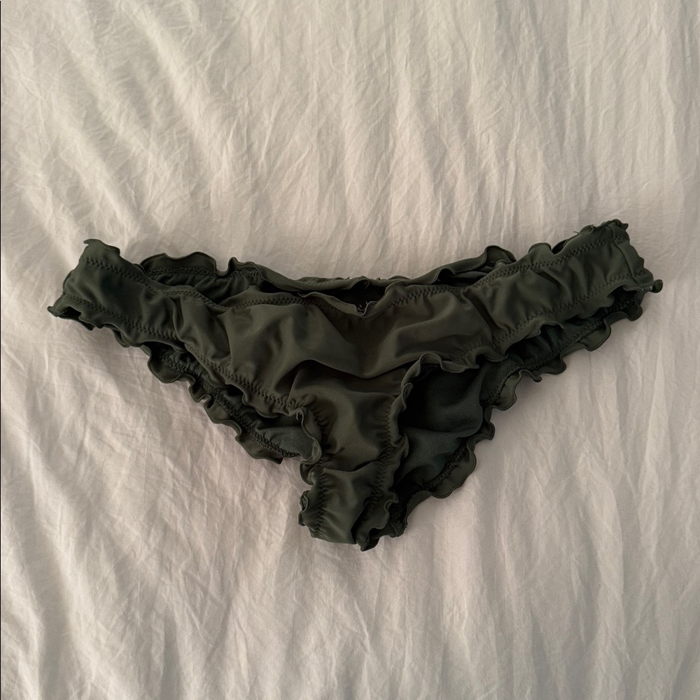 Hollister Olive Bikini Bottom